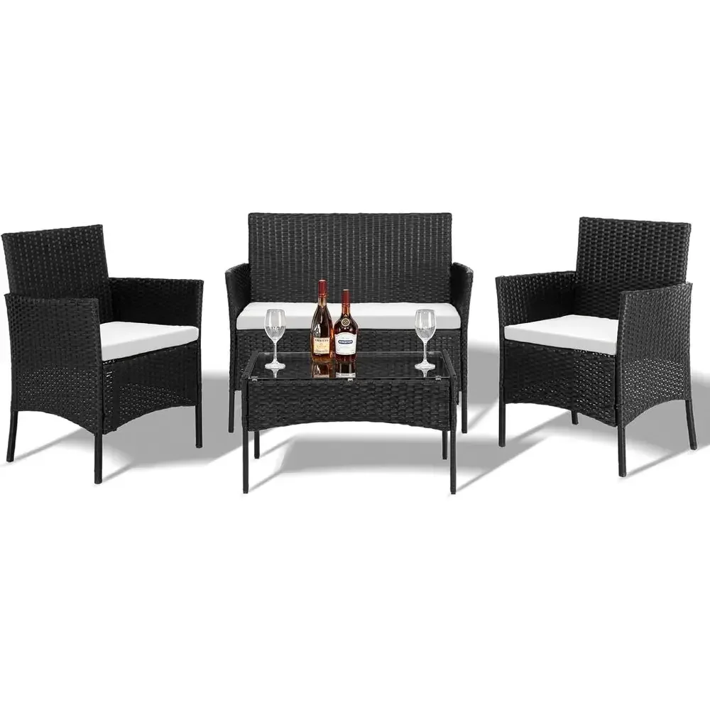 Outdoor Furniture Loveseat - Ensemble de meubles de patio extérieur