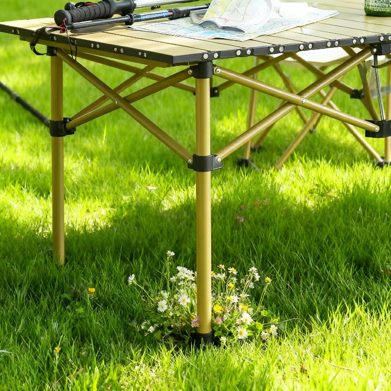 Outdoor Furniture Quality - Table pliante en alliage d'aluminium de
