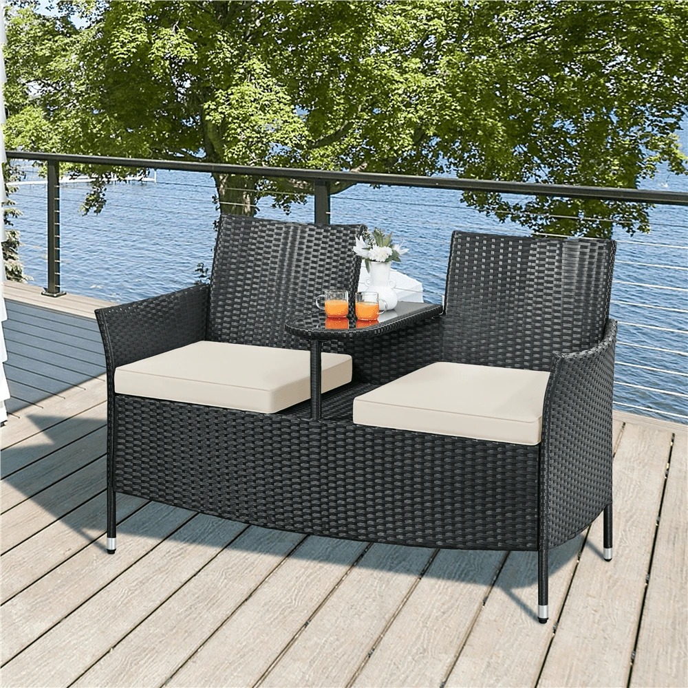 Outdoor Furniture Durable - Ensemble de mobilier de jardin haut