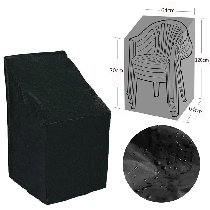 Outdoor Furniture Quality - Housse anti-poussière pour chaise empilée, sac