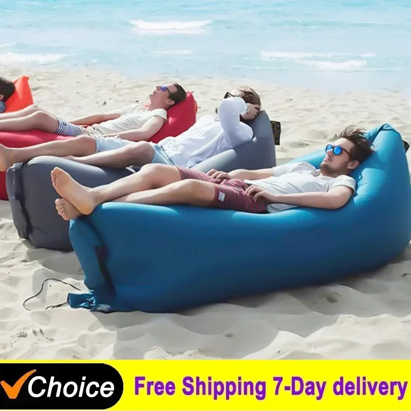 Outdoor Furniture Philippines - Canapé gonflable portable d'extérieur, chaise longue