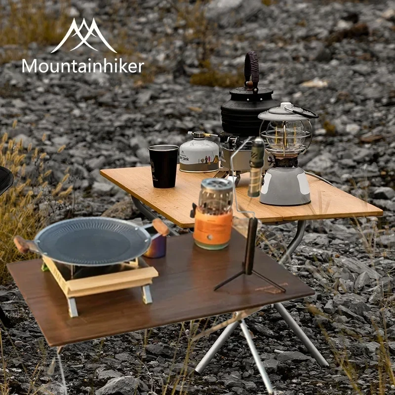 Outdoor Furniture Australia - Table de camping portable améliorée MOUNTAINHIKER,