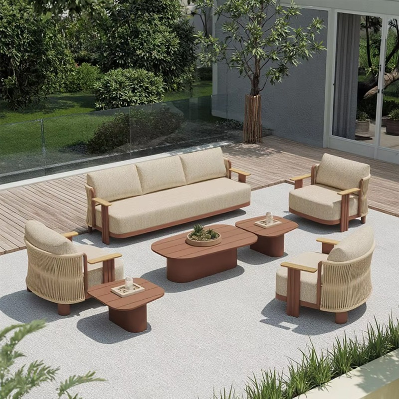 Outdoor Furniture Quality - Ensemble de canapés d'extérieur pour villa