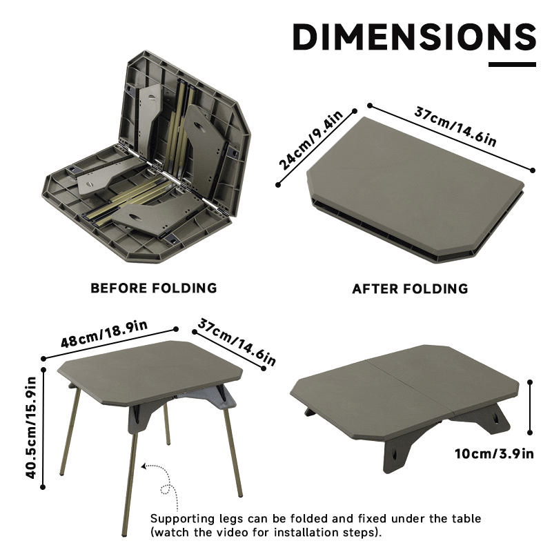 WESTTUNE Table de Camping en p - Outdoor Furniture Australia avis et prix
