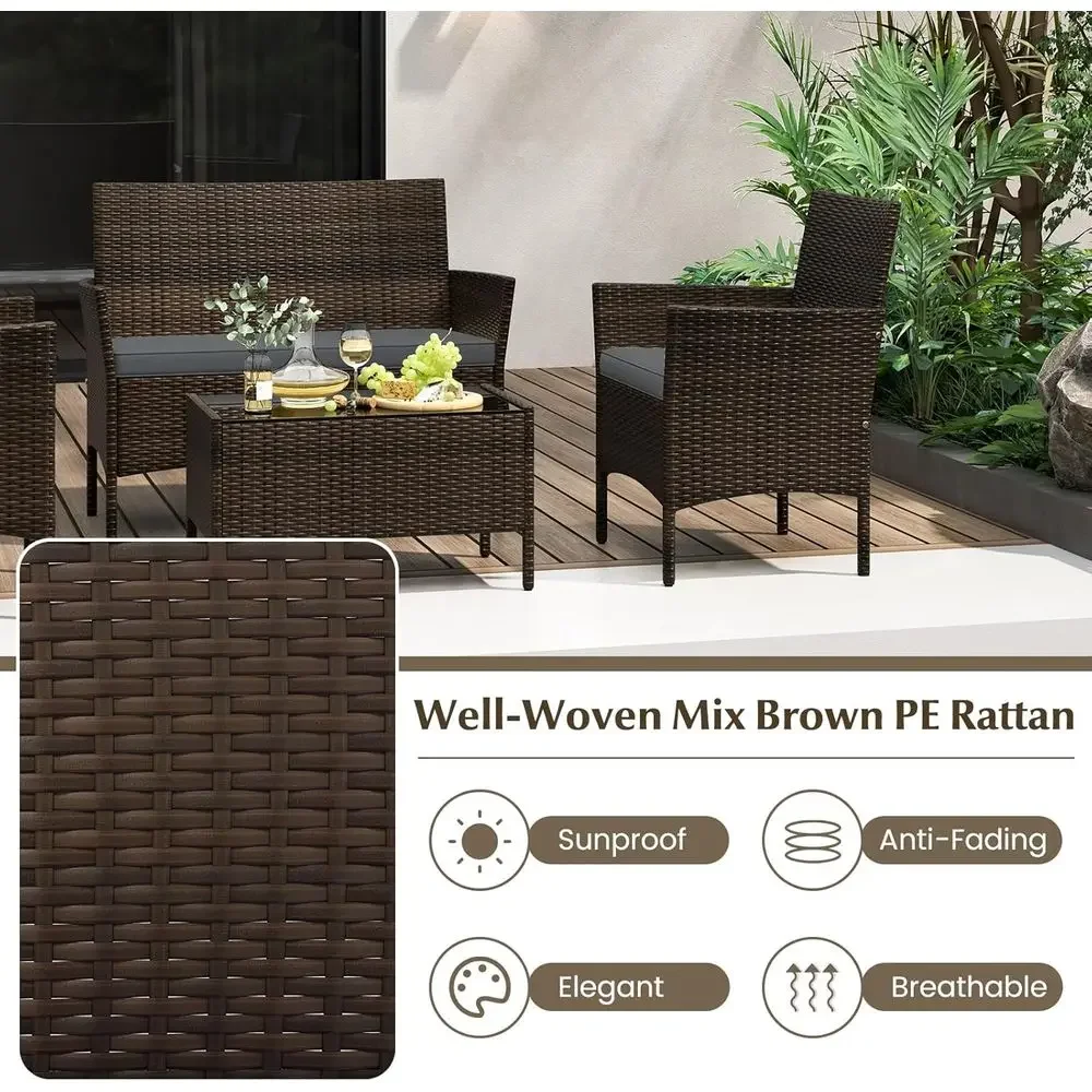 Ensemble de meubles de patio e - Outdoor Furniture Loveseat avis et prix