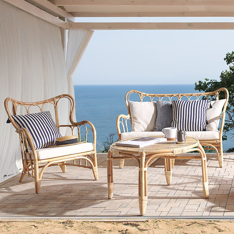 Canapé en rotin naturel, chais - Outdoor Furniture Indonesia avis et prix