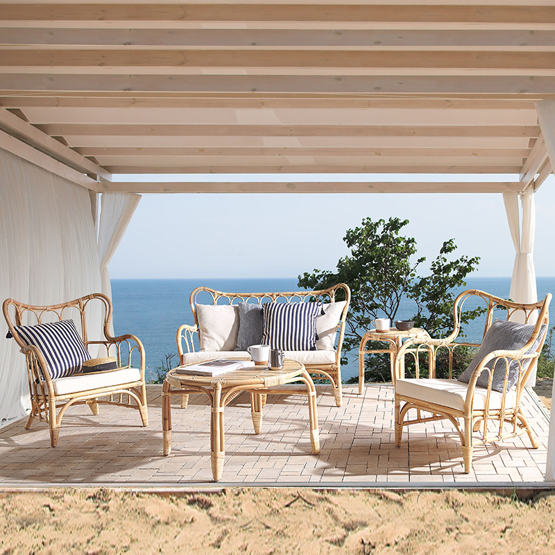 Canapé en rotin naturel, chais - Outdoor Furniture Indonesia avis et prix