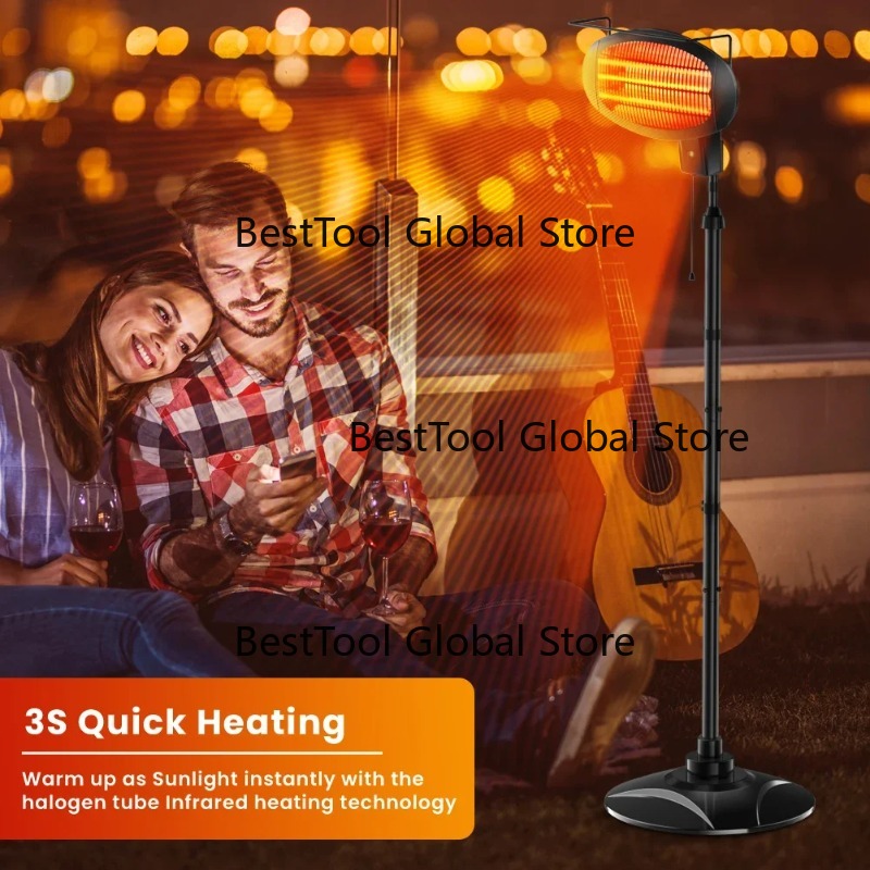Chauffage électrique d'extérie - Patio Heater Standing avis et prix