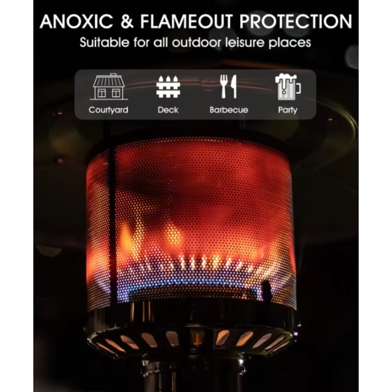 Radiateurs sur pied d'extérieu - Patio Heater Standing avis et prix