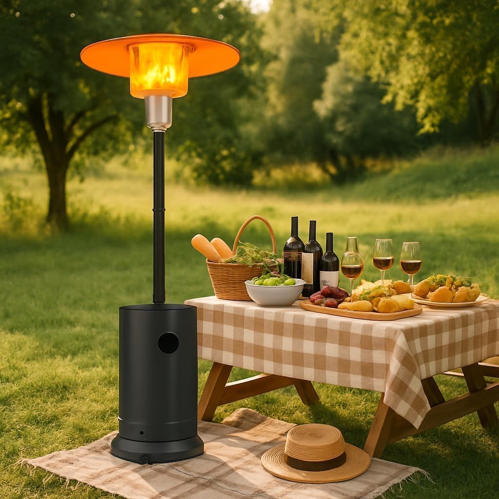 Lampe chauffante extérieure 48 - Patio Heater Standing avis et prix