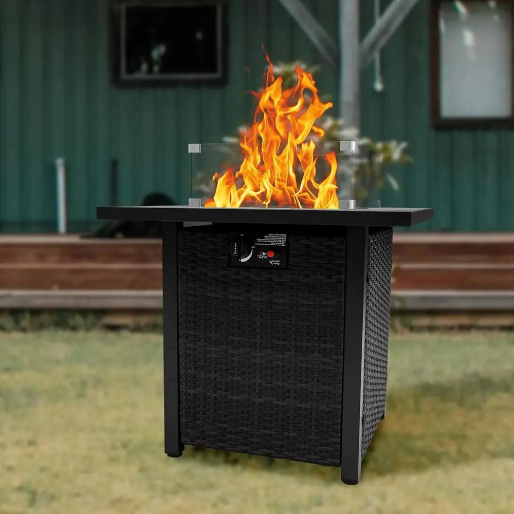 Ensemble de meubles de patio e - Outdoor Furniture And Fire Pit avis et prix