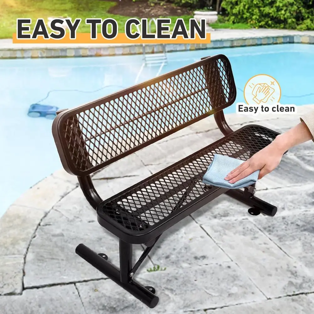 Banc en métal robuste pour ext - Garden Bench Metal avis et prix