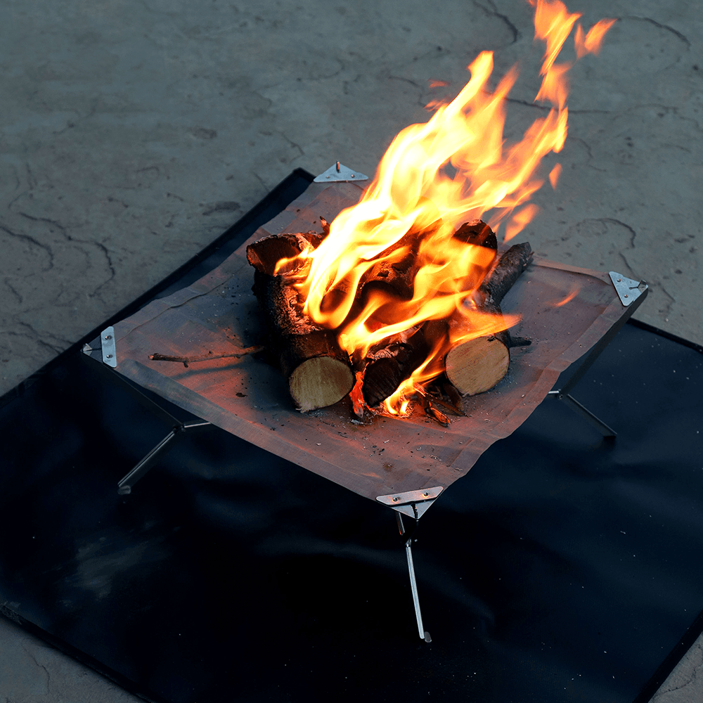 Grille de foyer pliable, feu d - Patio Heater Standing avis et prix
