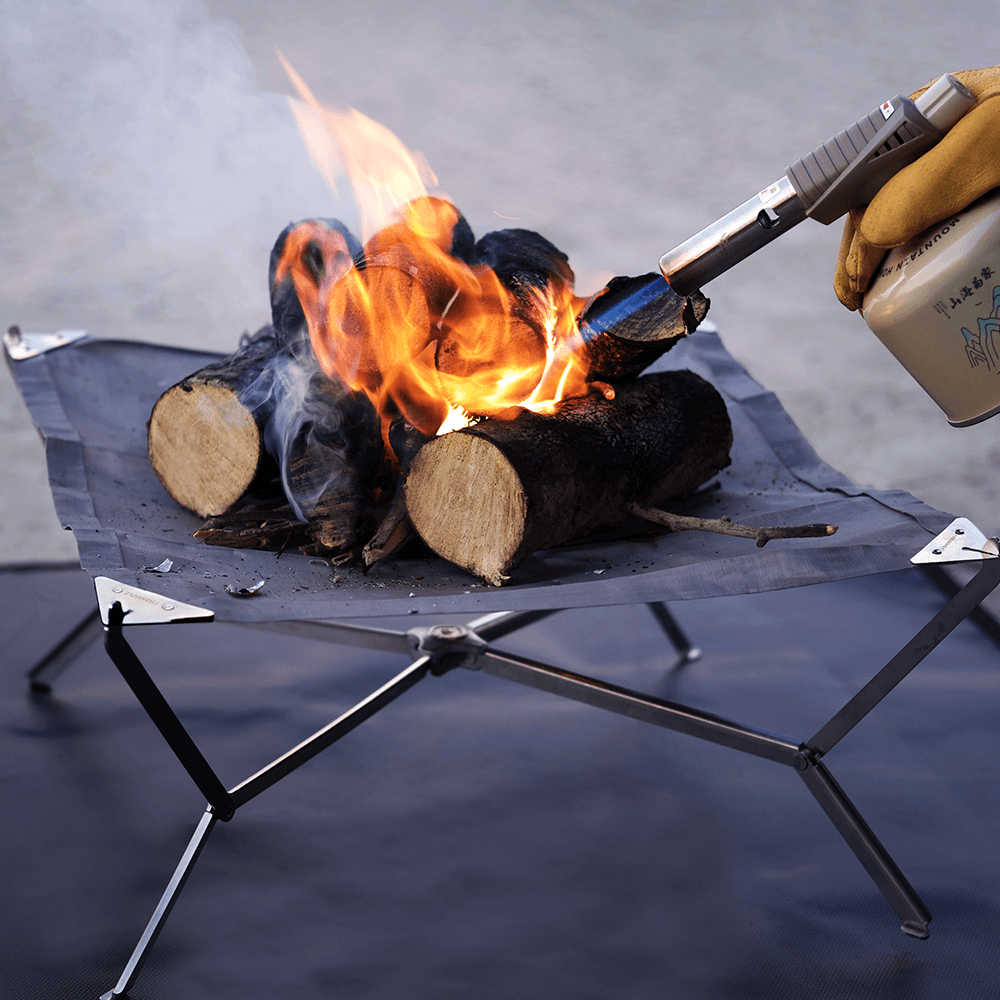 Grille de foyer pliable, feu d - Patio Heater Standing avis et prix