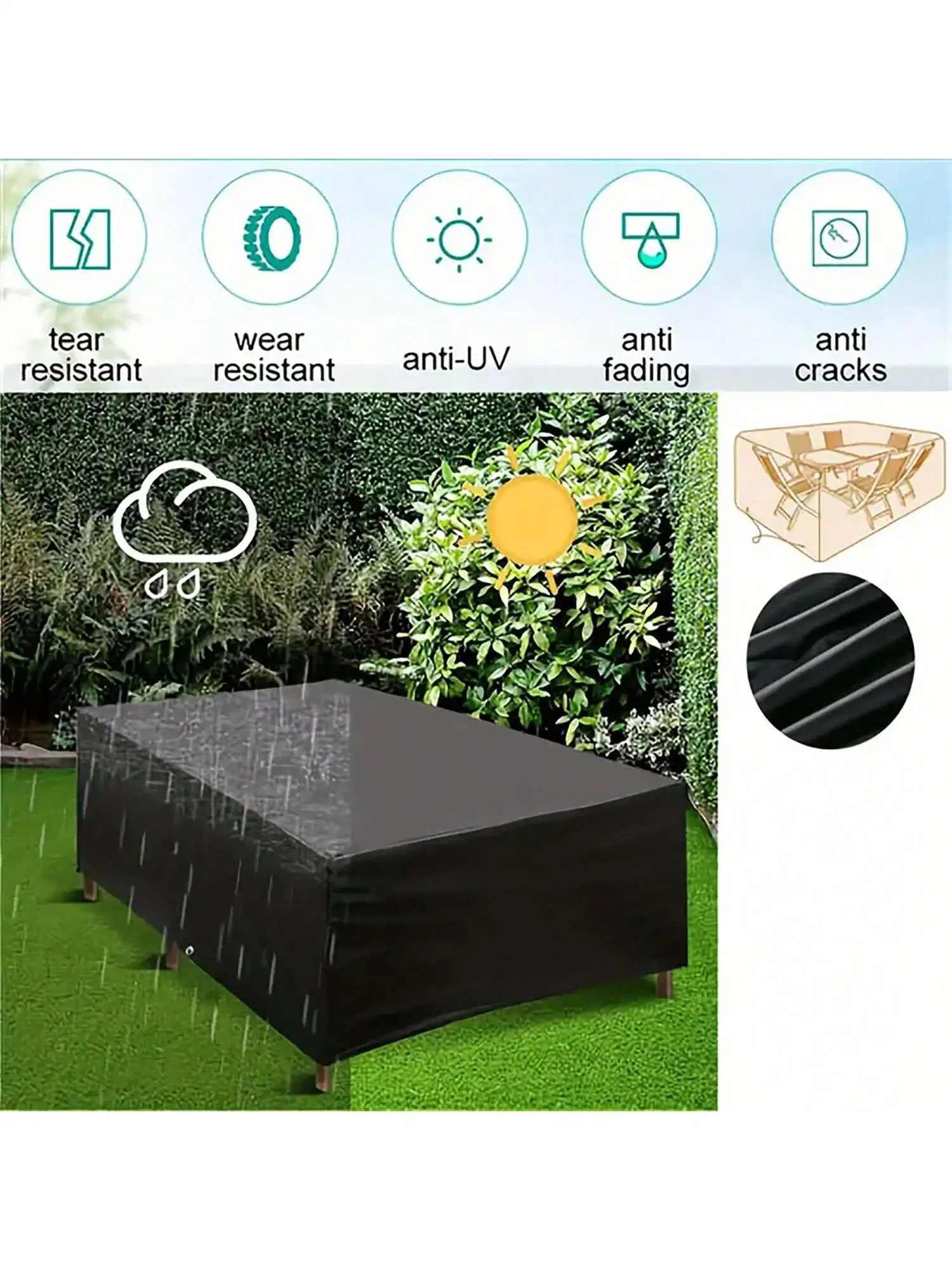 Juste anti-poussière imperméab - Outdoor Furniture Philippines avis et prix