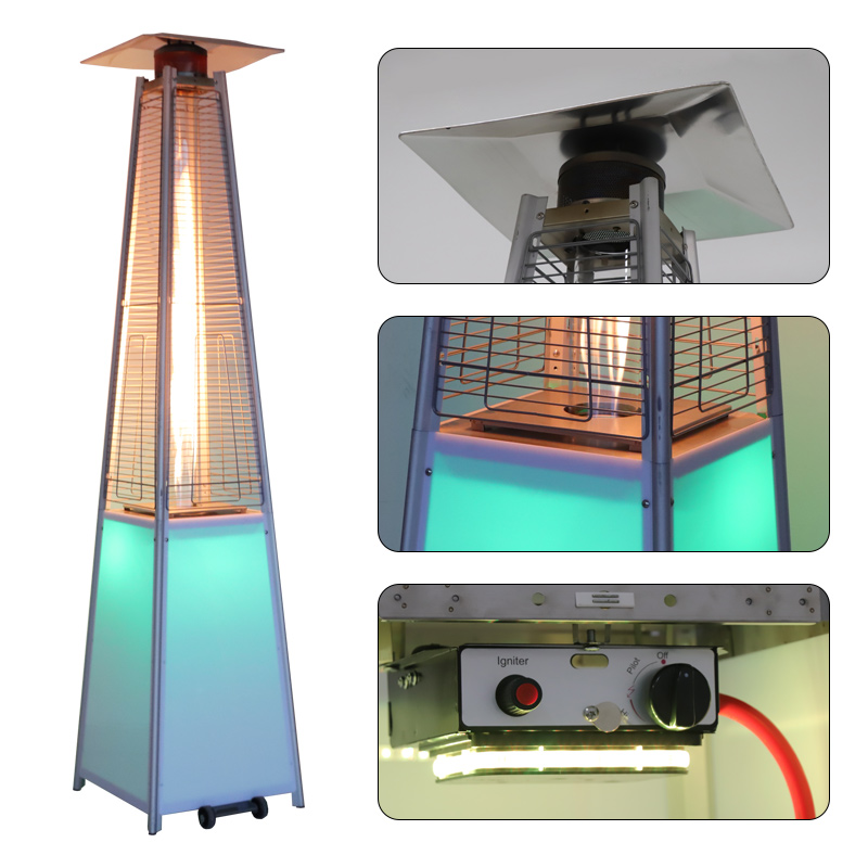 Chauffe-terrasse extérieur à g - Patio Heater Standing avis et prix