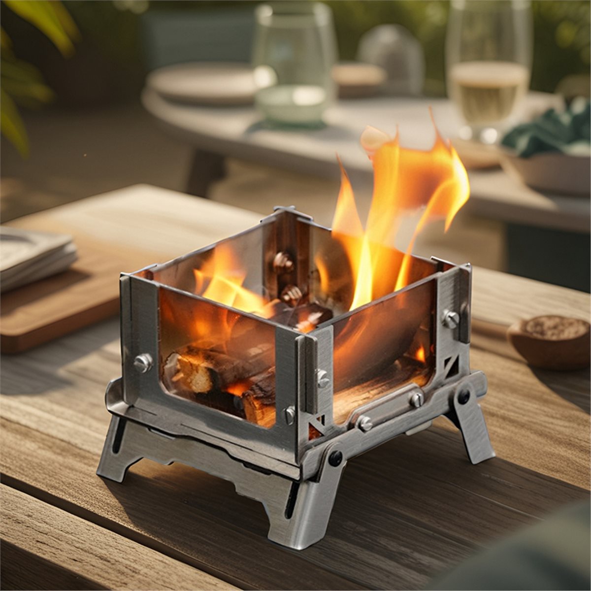 Réchaud de camping extérieur M - Patio Heater Standing avis et prix
