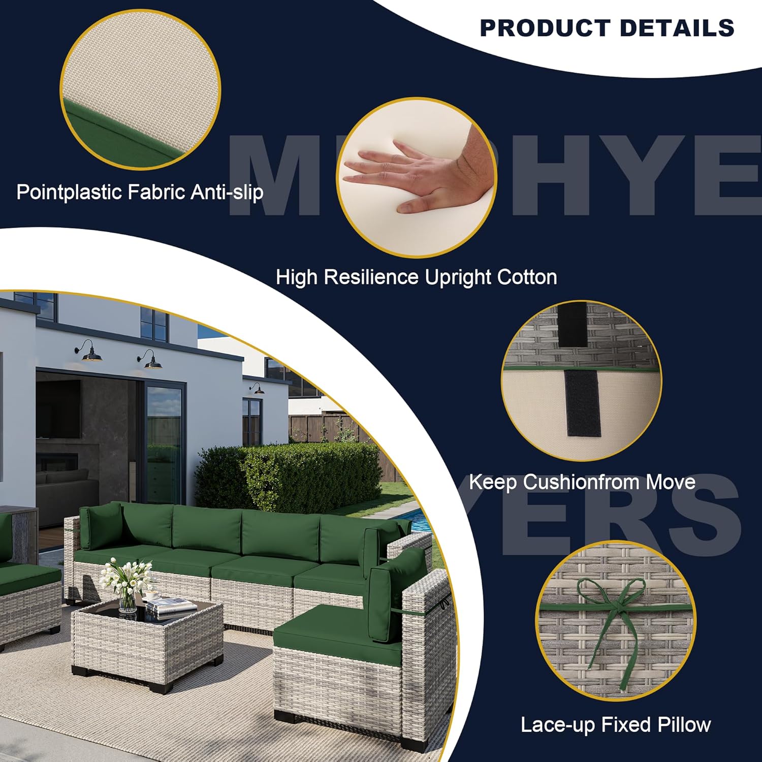 Ensemble de meubles de patio e - Outdoor Furniture And Fire Pit avis et prix